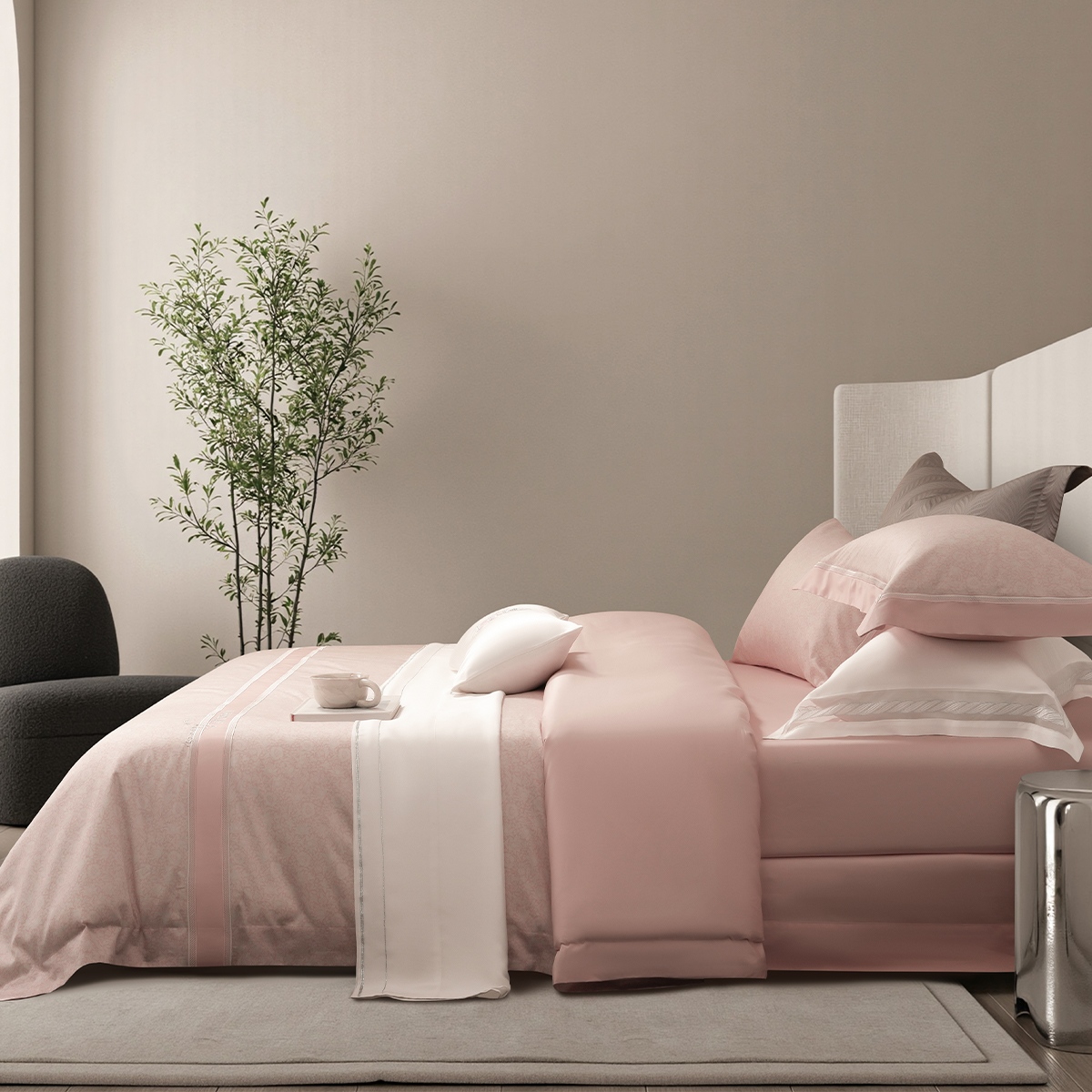 香榭雅韵-粉/绿